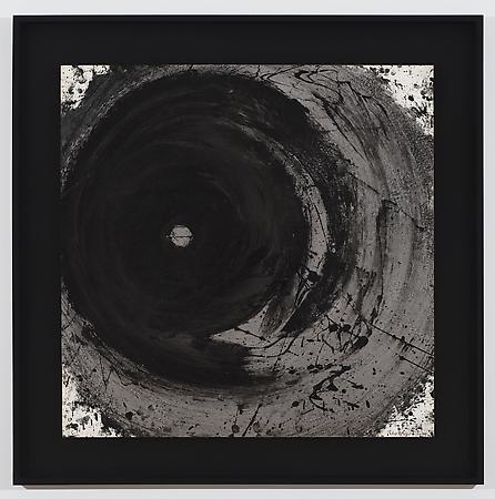 
	ALDO TAMBELLINI, Untitled, 1964, Duco, acrylic, and sand on paper, 35 x 35 in. (88.9 x 88.9 cm)