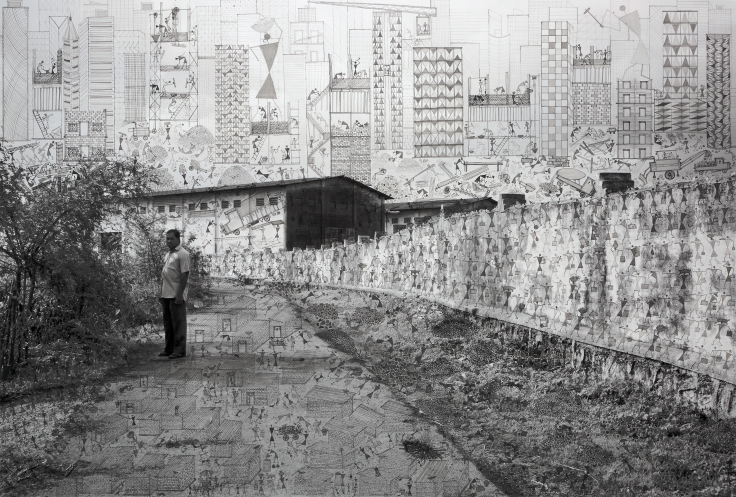 GAURI GILL and RAJESH VANGAD, Building the City,&nbsp;2016,&nbsp;from the series&nbsp;Fields of Sight, 2013-ongoing