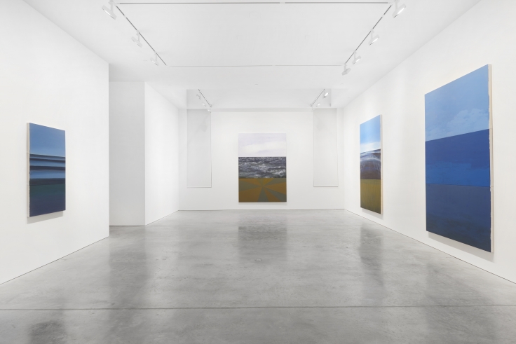 Installation view, Byron Kim, Drawn to Water, James Cohan, 48 Walker Street, January 7 - February 19, 2022